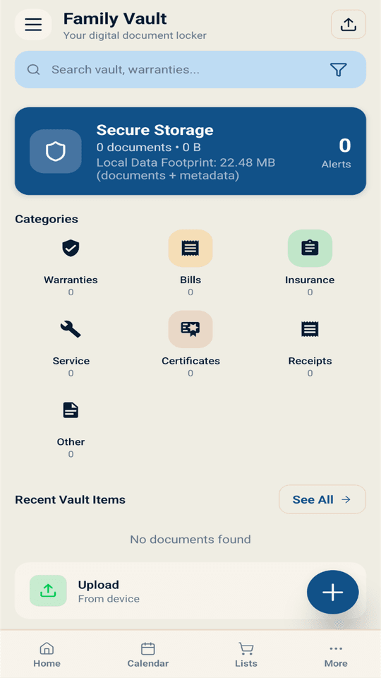 Vault overview